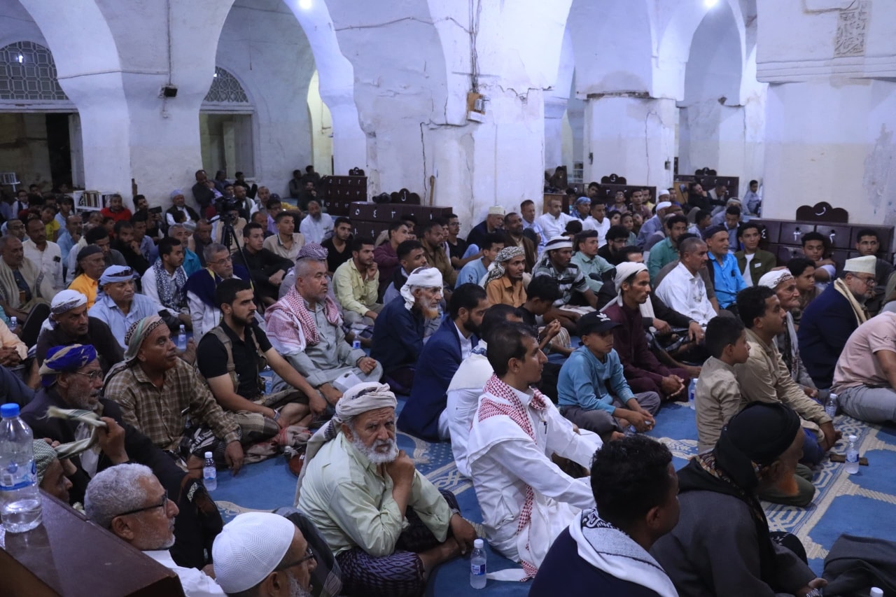 يقيم مكتب الأوقاف والإرشاد بمحافظة تعز بالتنسيق مع جمعية معاذ العلمية الإحتفائية الخاصة بذكرى المولد النبوي 1447هـ